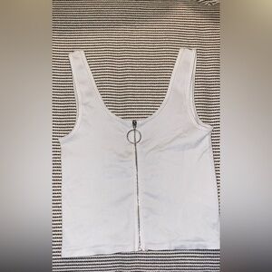 Zip up Crop-top